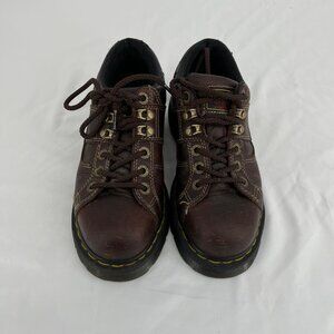 Dr. Martens GUNBY LEATHER STEEL TOE WORK SHOES Size 6
